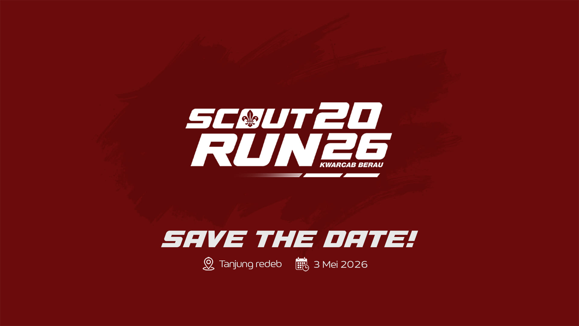 SCOUT RUN 2026 - Slide 1
